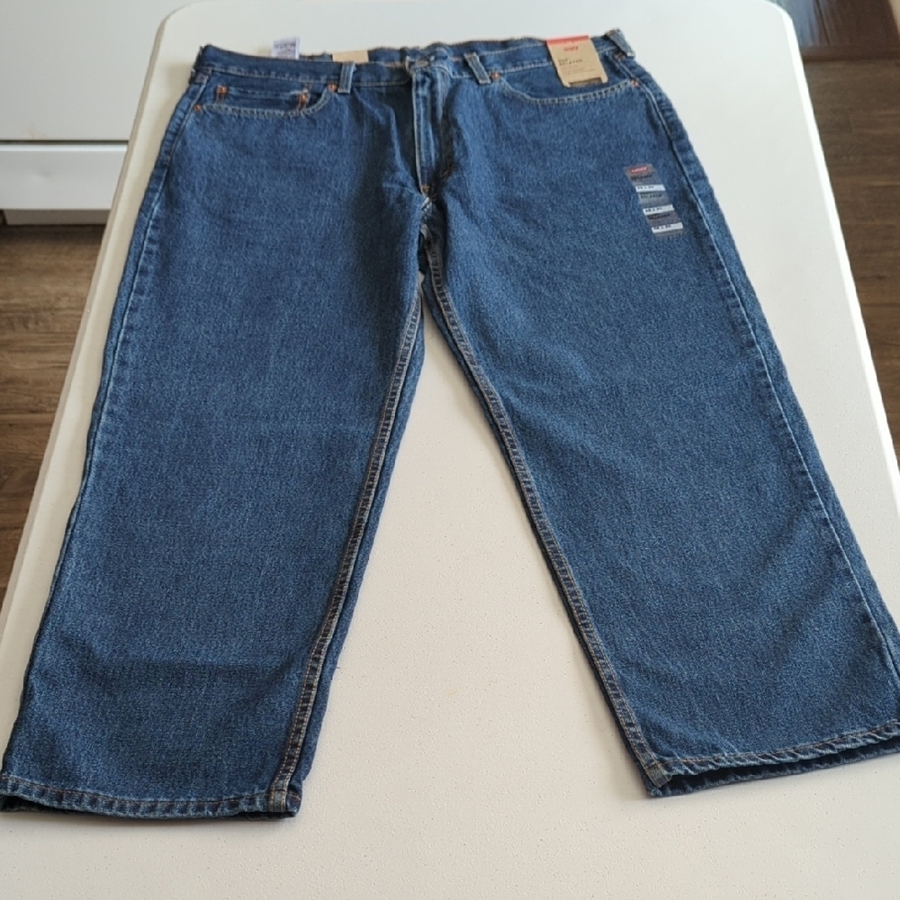 Levi's 550 Relaxed Fit Blue Jeans 38 X 30 New With Tags!!!